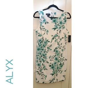 NEW - Alyx Aqua Floral Dress